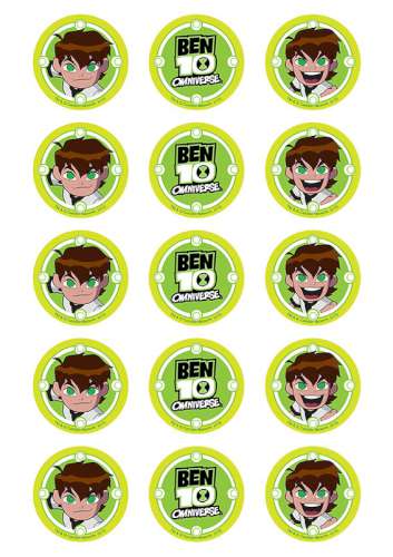 Ben 10 Cupcake Images - Click Image to Close